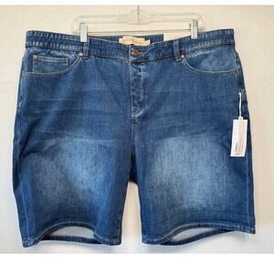 Soft Surrounding Ultimate Denim Pull On Short, Size 2X - NEW!